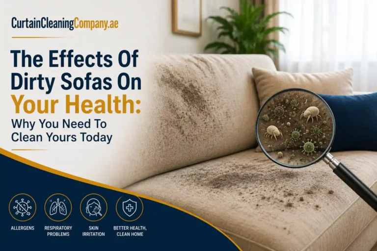 The Effects Of Dirty Sofas On Your Health