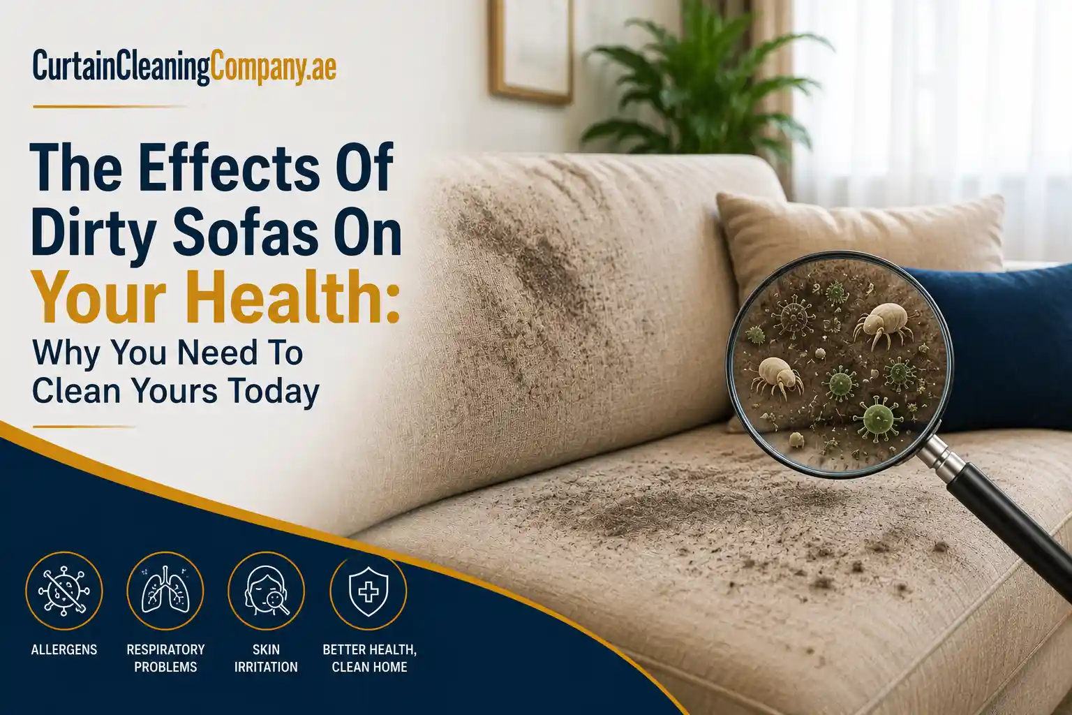 The Effects Of Dirty Sofas On Your Health