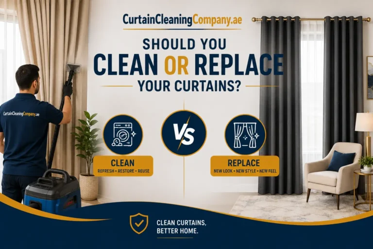 Should you Clean or replace your curtain