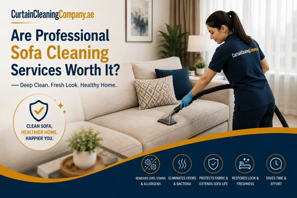 Are Professional Sofa Cleaning Services Worth It