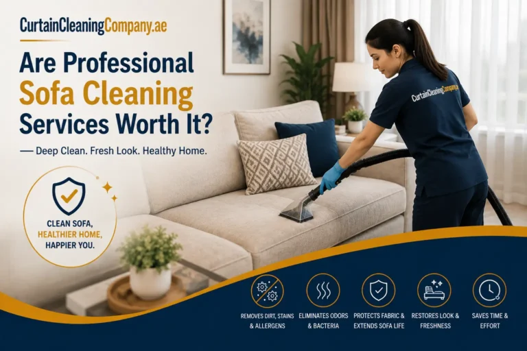 Are Professional Sofa Cleaning Services Worth It
