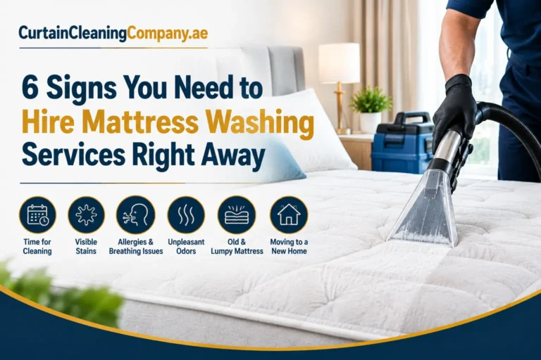 6 Signs You Need to Hire Mattress Washing Services Right Away