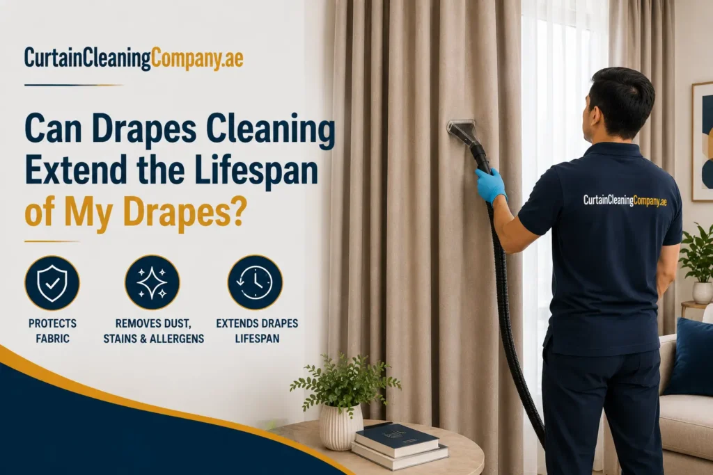 Can Drapes Cleaning Extend the Lifespan of My Drapes