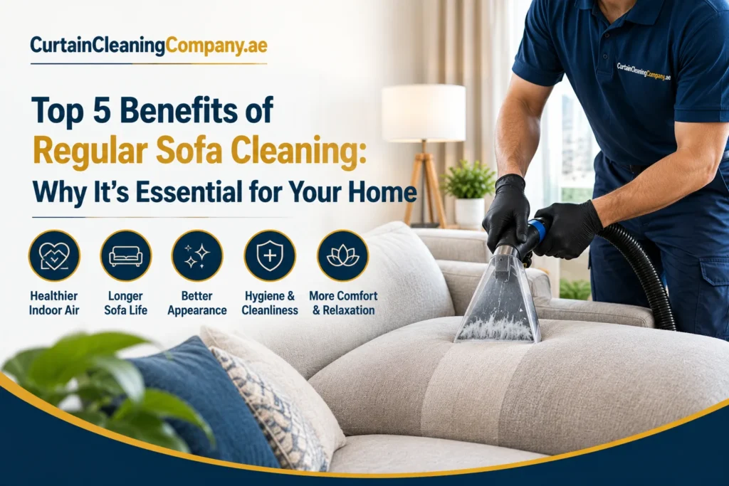 Top 5 Benefits of Regular Sofa Cleaning