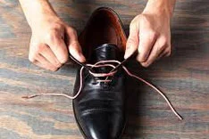 Remove laces and sole