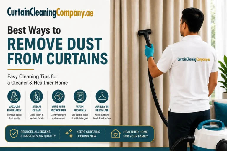 Best Ways to Remove Dust From Curtains