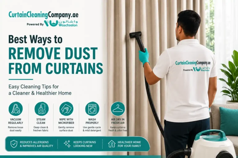 Featured image for Best Ways to Remove Dust From Curtains