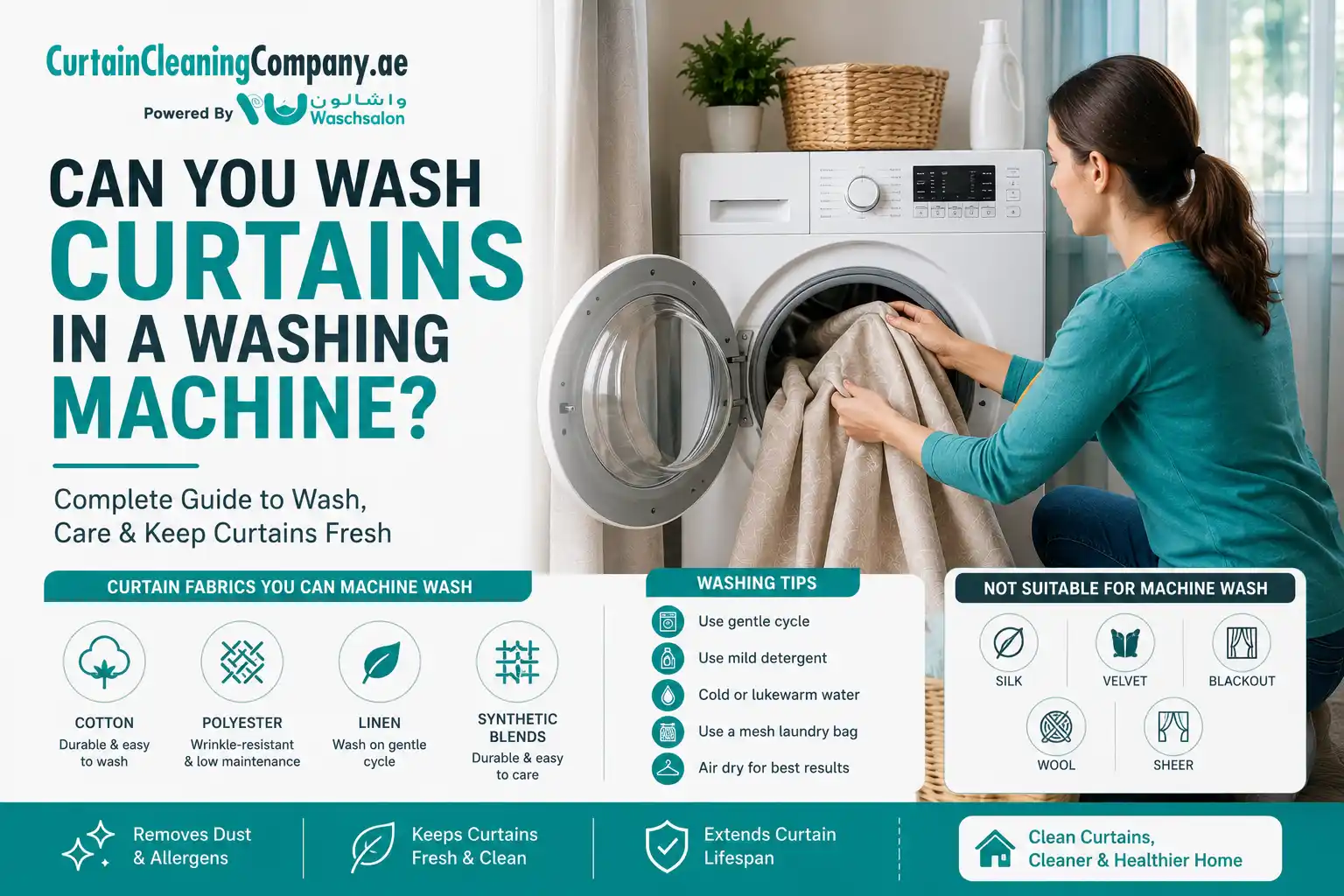 Can You Wash Curtains in a Washing Machine?