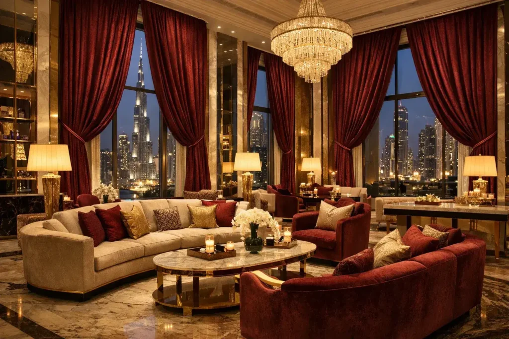 Velvet Curtains in Dubai & Abu Dhabi