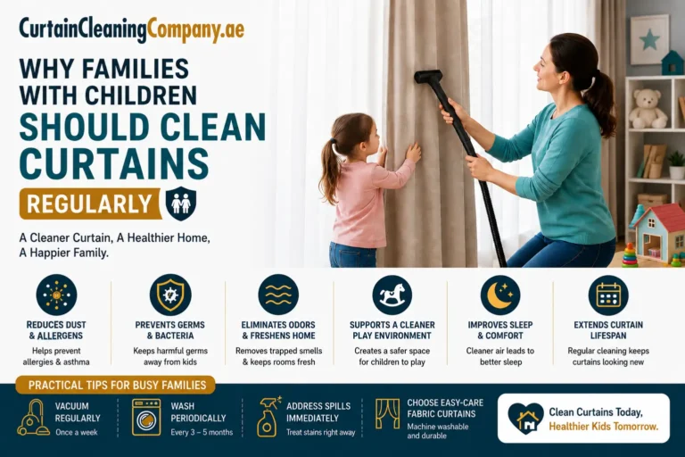 Why Families with Children Should Clean Curtains Regularly 1