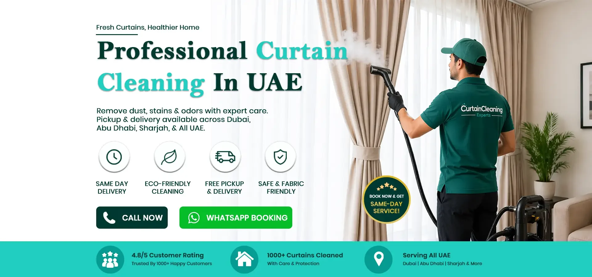 Curtain Cleaning Company - Desktop